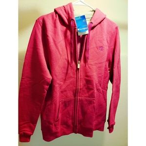 Brand new pink zip hoodie